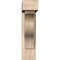 Ekena Millwork Funston Block Smooth Bracket w/ Offset Brace, Douglas Fir, 5 1/2"W x 18"D x 22"H BKT0604X18X22FST05SDF - alternate 3